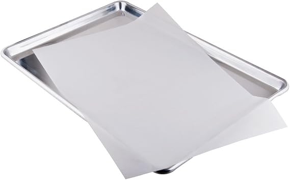PL, 16x24-Inch Quinlon Parchment Paper Bakery Liners, Baking Parchment Sheets, Paper Grease Resistant Liner (500)