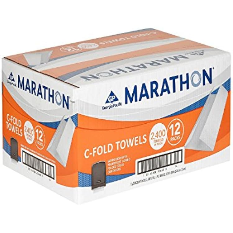 Marathon C-Fold Paper Towels - 2,400 Count