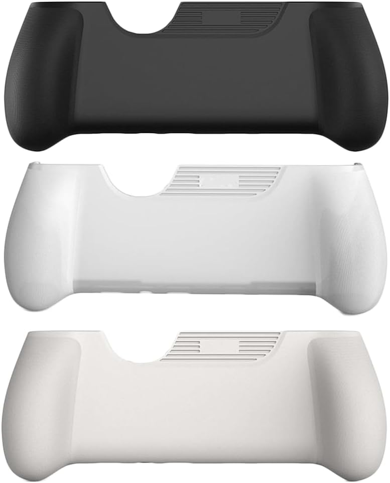 Handheld Grip Game Control Stand Holder for AYN THOR Dual Screen Flip Game Console Grip Portable for AYN THOR (black)