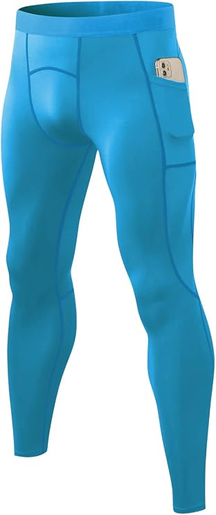 Men Compression Pants Leggings Dry Cool Sports Baselayer Running Workout Active Gym Tights Basketball