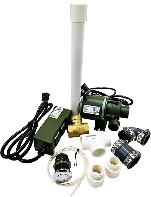 Luraco Pedicure Drain Pump Package, Discharge Pump Package