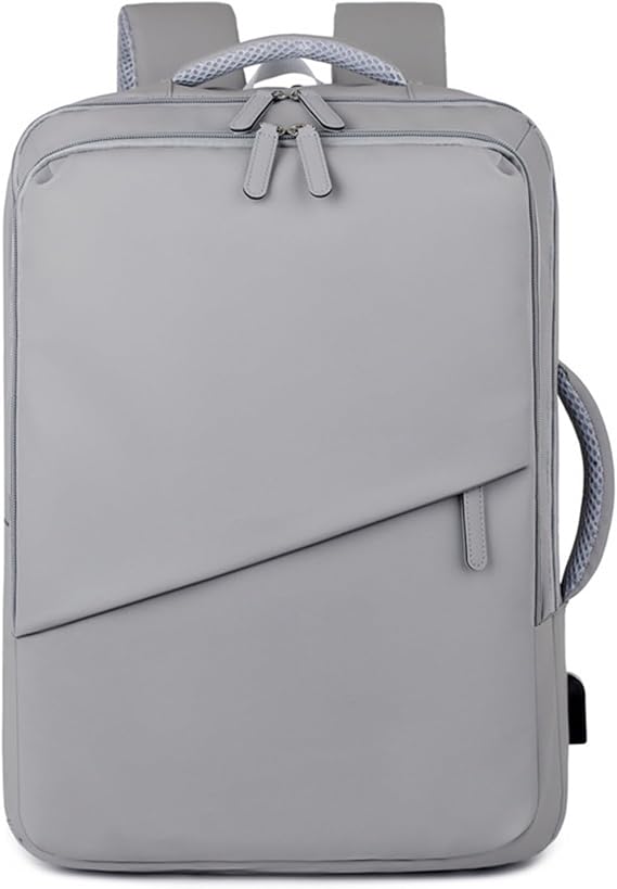 Backpack, Men's And Women's Multifunctional Business Computer Bag, Large Capacity Travel Bag(Gray)
