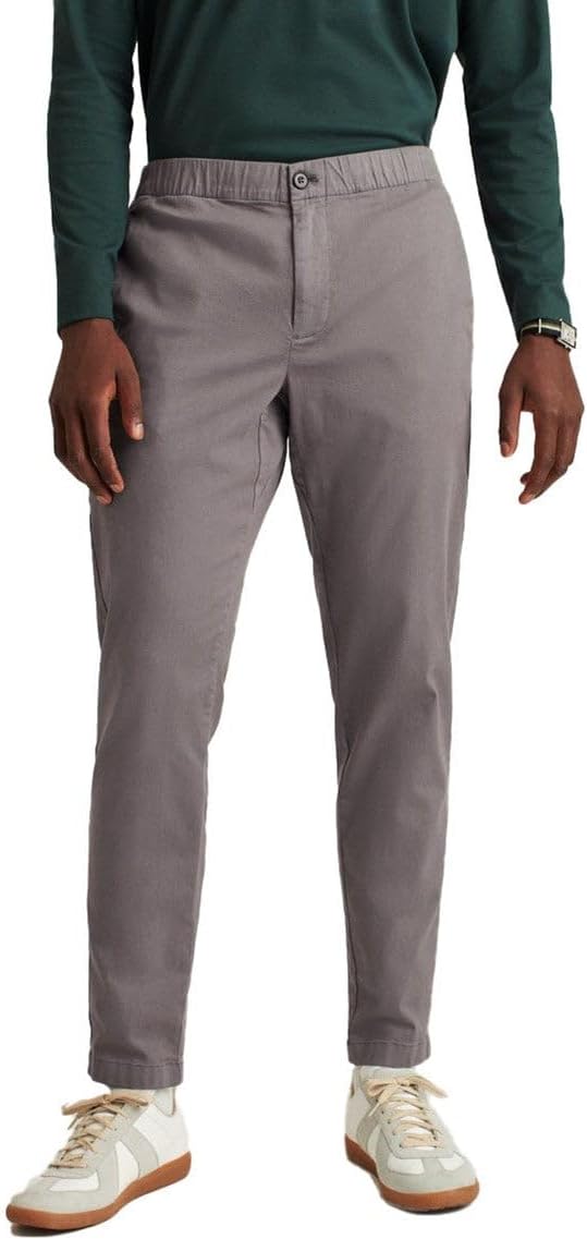 Bonobos Men's 31" Inseam The Off Duty Pants (Steel Grey, X-Large/31 Inseam)