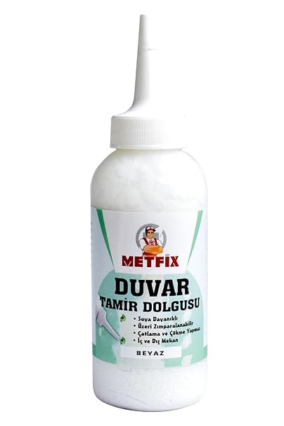 Duvar Tamİr Dolgusu 220 Gram - Beyaz - Üzerİ Boyanabİlİr - Çatlama Ve ÇÖkme Yapmaz