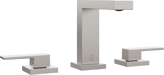 ZLINE Palisades Modern Widespread Bath Faucet in Brushed Nickel (RBCN3-BF-BN)
