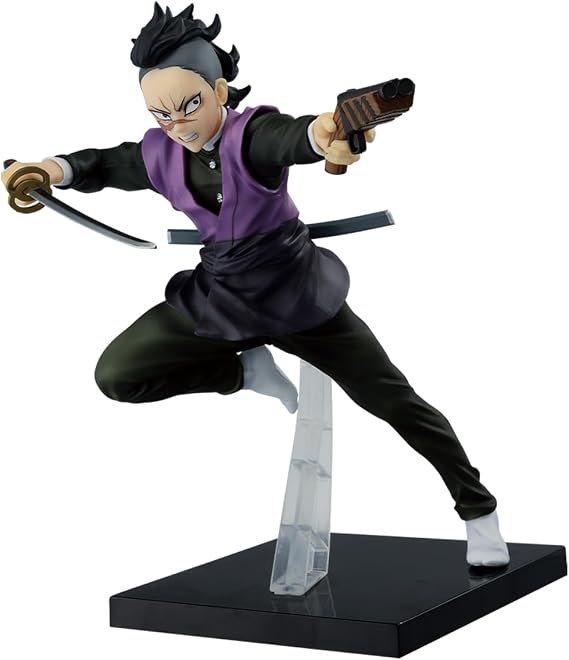BANDAI Spirits Ichibansho - Demon Slayer: Kimetsu no Yaiba - Genya Shinazugawa (Breached Swordsmith Village), Collectible Figure