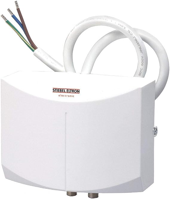 Stiebel Eltron 236135 Model Mini-E 2.5-1 Thermostatic Handwashing Sink Electric Tankless Water Heater 2.4kW, Code-compliant Thermostatic Control, Pre-wired Pigtail Included