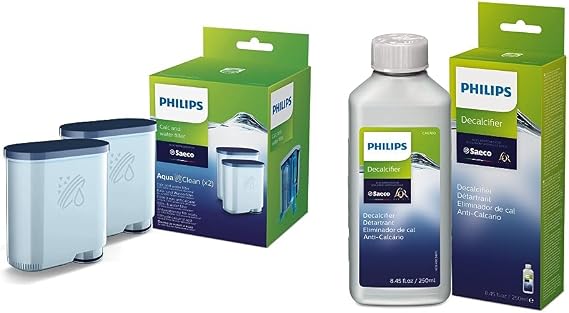 Philips 2 Pack AquaClean Filter + Descaler