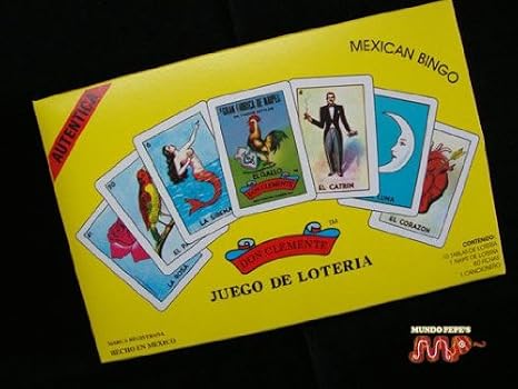 Loteria Don Clemente Luxury Edition Authentic Mexican Bingo Game Board Since 1887 Mexico Tradition!