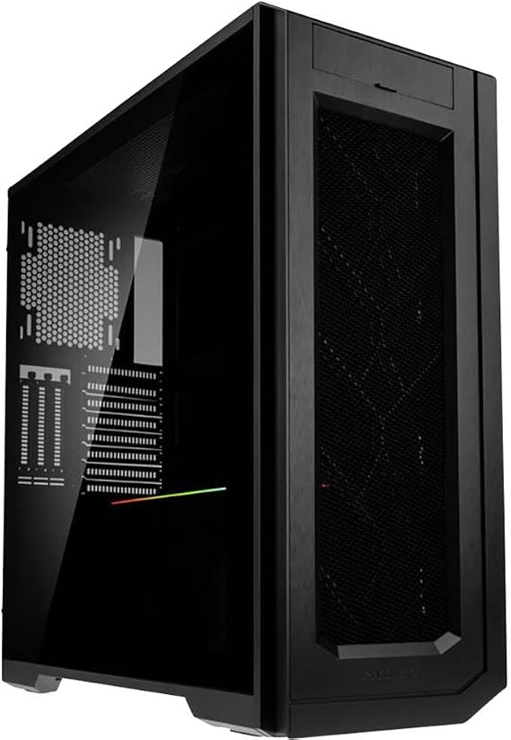 Phanteks PH-ES620PTG-DBK01 Enthoo Pro 2 Full Tower - High Performance Fabric Mesh, Tempered Glass, Dual System/PSU Support, Large Storage, Digital RGB Lighting, Black