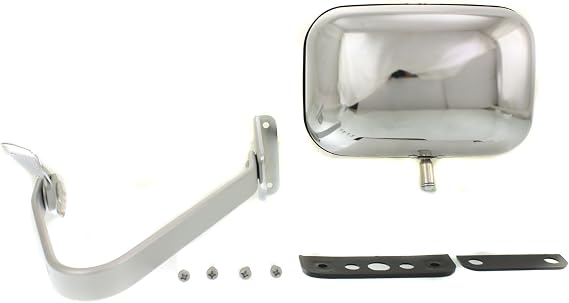 BAP F-SERIES 80-86 / RANGER 83-88 MIRROR RH=LH, Manual, Chrome, Side Mirror
