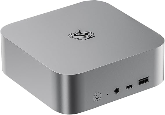 Beelink SER8 Mini PC AMD Ryzen 7 8745HS(up to 4.9GHz) 16GB DDR5 500GB PCIe4.0 SSD, AMD Radeon 780M Graphics, USB4.0/ 4K Triple Display/ WiFi6/ BT5.2/2.5G LAN Mini Computer Windows 11 Pro