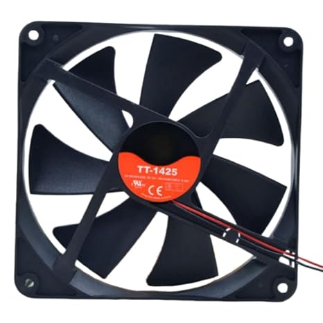 TT-1425 Fan 14CM for 12V 0.34A 14025 140X140X25MM 2-Wire Cooling Fan