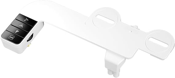 Bidet Attachment for Toilet, Retractable Self Cleaning Cold Water Bidets for Existing Toilets, Bidet Toilet Seat Attachment with Pressure Controls, Bidet Attachment for Frontal & Rear Wash