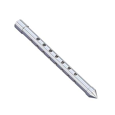 Solinst 102842 Model 615N Stainless Steel Drive-Point Piezometer, 12 Length, 34 NPT Pipe Fitting, No Barb Fitting