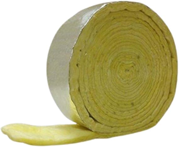 Foil Backed Fiberglass Insulation, 3"x1"x25'