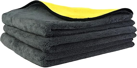 Premium Mikrofiber Çift Taraflı Kurutma Havlusu 50x70cm – 750 GSM Araç Kurutma Havlusu – Detaylı Araç Temizlik Havlu Bezi - Süper Emici Mikrofiber Havlu