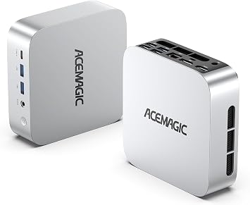 ACEMAGIC K1 Mini PC, Intel Core i5 12600H 12C/16T, 32GB DDR4 1TB SSD Micro Desktop Computer for Office/Home Theatre/Meetings/Business/Travel DP+HDMI+USB-C/ Wifi6/ Bluetooth5.2