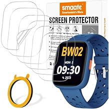 Screen Protector Compatible with BW02 BIGGERFIVE 1.8 Smart Watch, Soft TPU, 4-pack, Full Coverage, Bubble Self-healing