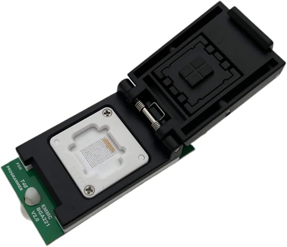 EMMC BGA221 Adapter IC Socket for T48 Programmer 2.0 Double Head Probes Holder BGA221 Adapter Socket Professional