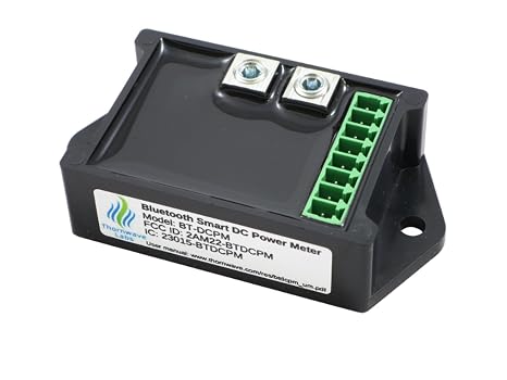 Bluetooth LE Advanced Battery Monitor/DC Power Meter with Data Logging