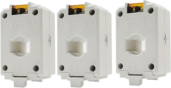 3pcs/Lots Mini Din Rail Closed Type Current 50A 75A100A 150A 200A 300A CT TY-20 High-Precision(30A(5A) 3PCS)