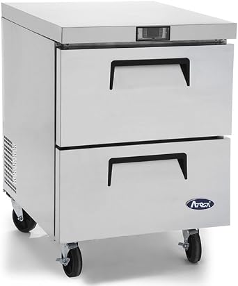 Atosa MGF8415 27'' Two-Drawer Undercounter Refrigerator
