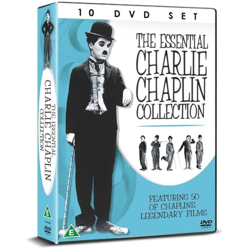 The Essential Charlie Chaplin Collection Featuring 50 Films - 10 DVD BOXSET