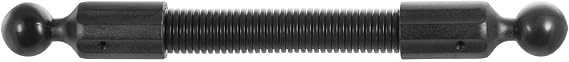 iBOLT (10 inch) 25mm / 1 inch to 25mm / 1 inch Flexible Extension Ball Adapter for Industry Standard Dual Ball Socket mounting arms