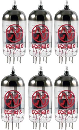 12AX7 / ECC83 - JJ Electronics, Pin Type: Regular, package of 6