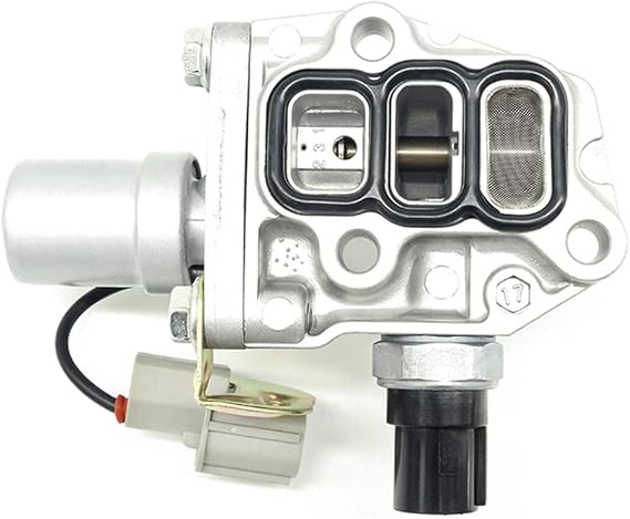Spool Valve VTEC Solenoid Valve Assembly Replacement for 1998 oil 2.3l solenoid valve 4Cyl Odyssey control 15810-PAA-A01 with Timing Oil Pressure Switch and Gasket 1581