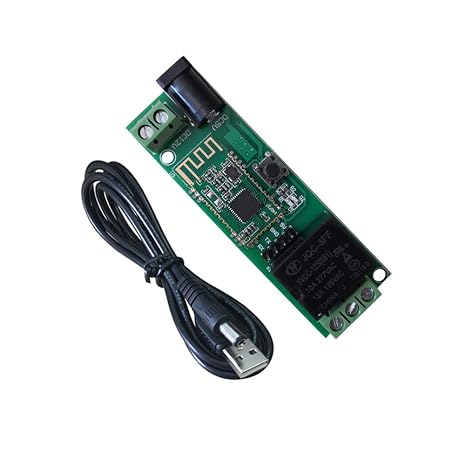 DSD TECH 12V Bluetooth Relay Module for Remote Control Switch Compatible with iPhone and Android 4.3