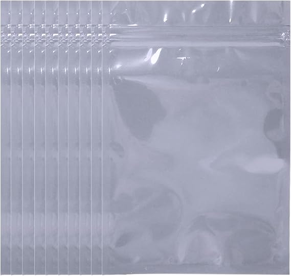 10Pcs Resealable Antistatic Bags 40x50cm, Extra Large ESD Shielding Bag with 10pcs Stickers