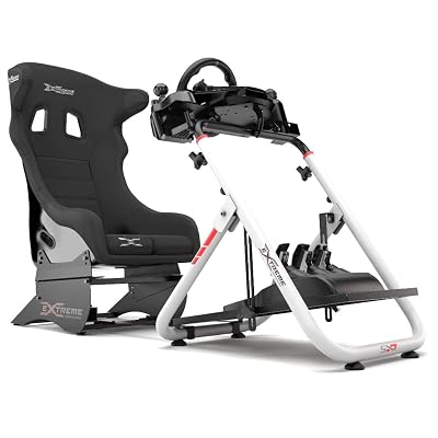Extreme Sim Racing Wheel Stand Cockpit SXT V2 Racing Simulator - Racing Wheel Stand Colors Edition For Logitech G25, G27, G29, G920, G923 Thrustmaster And Fanatec - WHEEL LOCKS INCLUDED