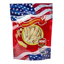 WOHO American Ginseng #127.8 Large Slice Bag 8oz