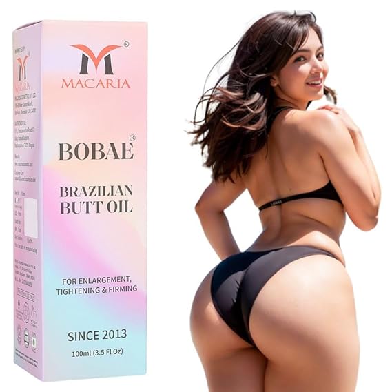 MACARIA Boabe Brazilian Butt Enhancement Oil For Hips Enlargement For Women & Girls