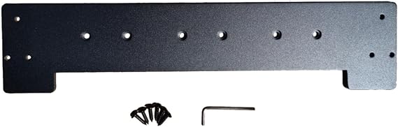 Flight Simulator Desk Mount Bracket for Honeycomb Bravo Throttle Quadrant, Alpha Flight Controls, Sierra TPM Module and Logitech Yoke, Includes Allen Key and Screws