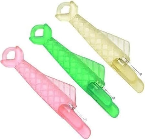 Fish Mouth Sewing Machine Needle Threader Automatic Sewing Needle Threader Fish Type Needle Threader Quick Sewing Machine Loop Easy Selfthread Needle Threader Sewing Tools