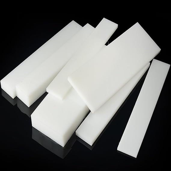 White PVC Plastic Sheet, 1000mm 100mm, 330mm Thickness, Rectangular Board for DIY, Model Building, Cutting, Crafting, Engineering Projects,20mm