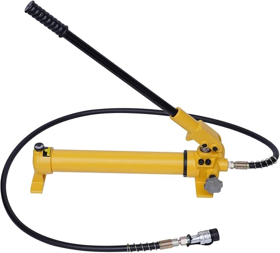 Hydraulic Hand Pump,2 Speed Power Pack Hose Coupler 10000 psi Hydraulic Oip Pump Hand Operated Pump Hydraulic Hand Pump Manual Pump CP-700 for Hydraulic Applications (Pump)