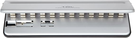 TUL Custom Note-Taking System Discbound Hole Punch, Silver