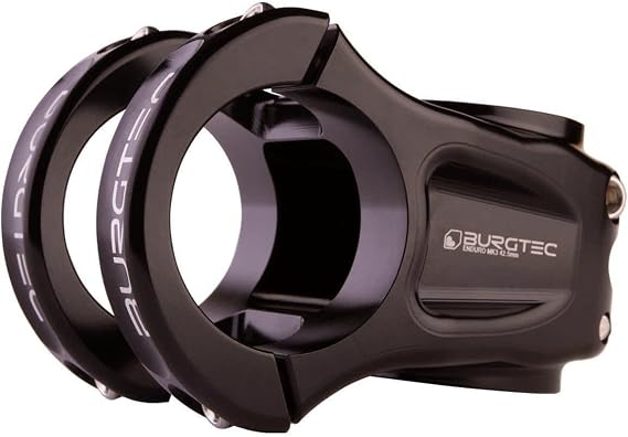 Burgtec Enduro MK3 Stem Black - 35mm - 42.5mm Reach | Burgtec Enduro MK3 Stem 35mm Bar, Forged Aluminum, Precision CNC, Black