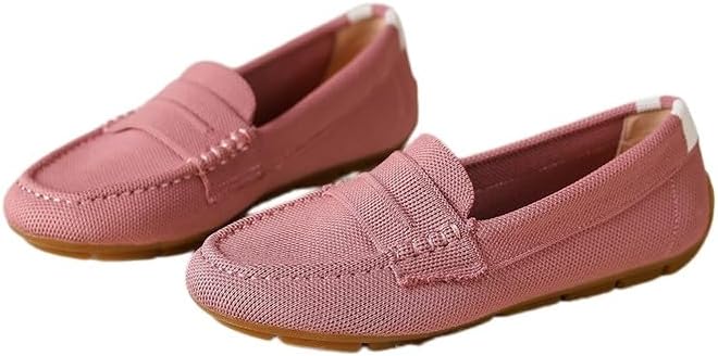 Loafers for Women Comfortable Slip on Work Flats Shoes Womens Dressy Casual Walking Shoes