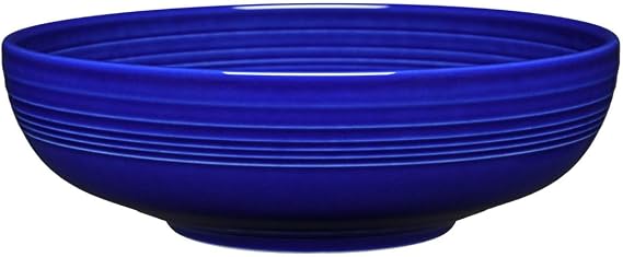 Fiesta Bistro Coupe Extra Large Bowl 96 oz Durable Ceramic, Lead-Safe, Dishwasher/Microwave/Oven Safe Made in USA - Twilight