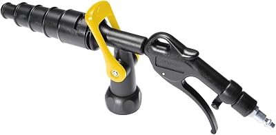 Mityvac MV4570 Air and Water RadiatorCooling System Flusher, Variable-control Valve, Lever-action Air Throttle with Lock-on Latch, 85-150 PSI, 34 Swivel Inlet, 14 Air Connection, 34- 2 Nozzle
