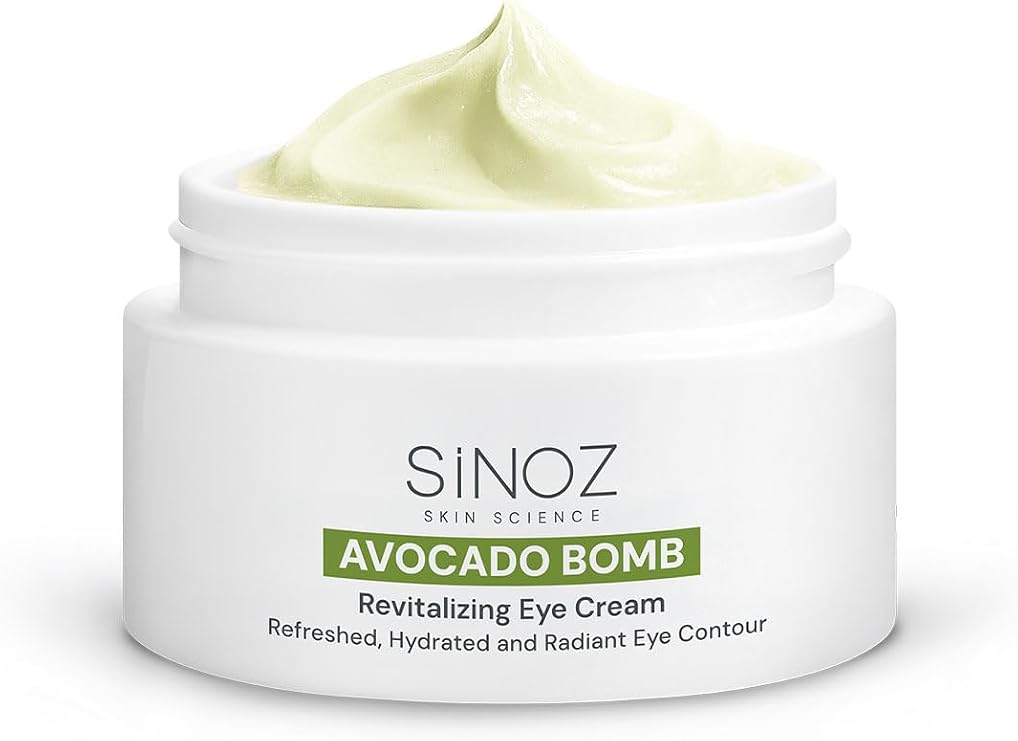 Sinoz Avocado Bomb - Moisturizing Revitalizing Anti Wrinkle Eye Contour Care Cream 15 Ml