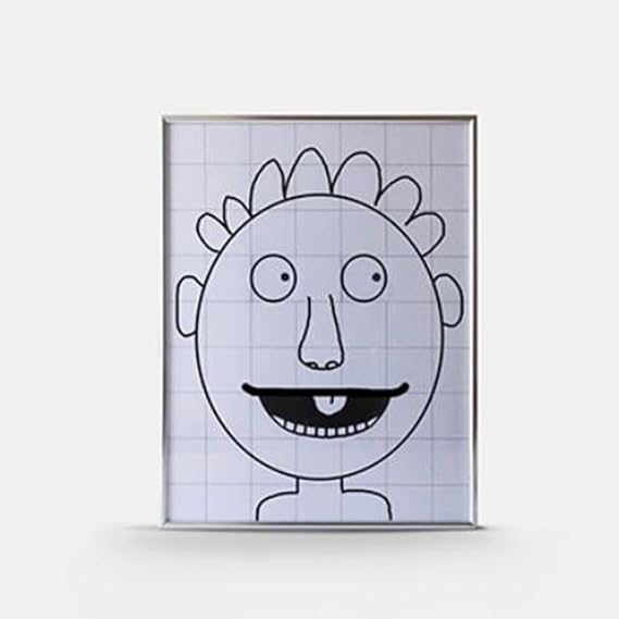 Magic Ultimate Frame Abdomen Frame (S/L Size Avaliable) Magic Tricks Magic Drawing Board Stage Party Gimmicks Props Illusion Mentalism Comedy (large (35*45cm))
