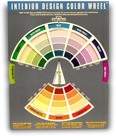 Interior Design Color Wheel Helps You Harmonize Your Interior Design Projects.