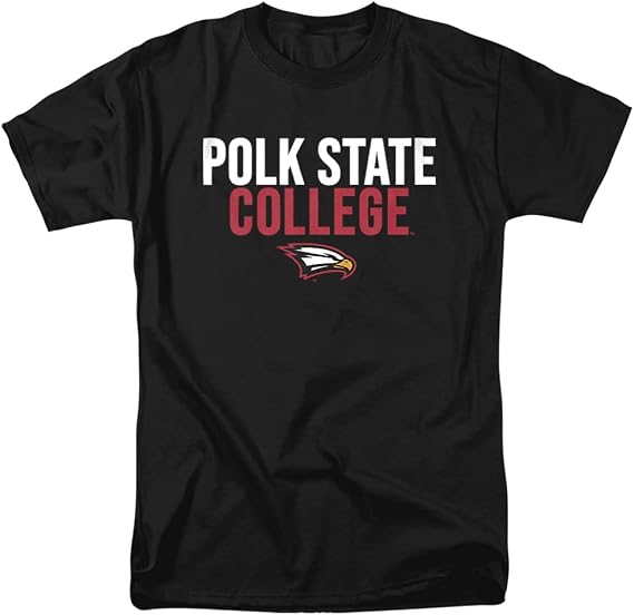 Polk State College Official Stacked Unisex Adult T Shirt