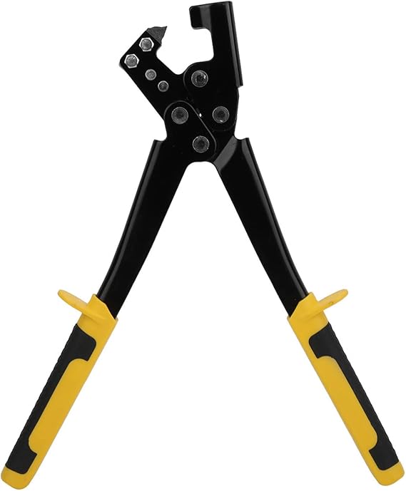 Steel Stud Crimper Hand Keel Metal Punch Lock Drywall Hand Tool, Light Steel Keel Fixed Punching Pliers for Decoration Ceiling